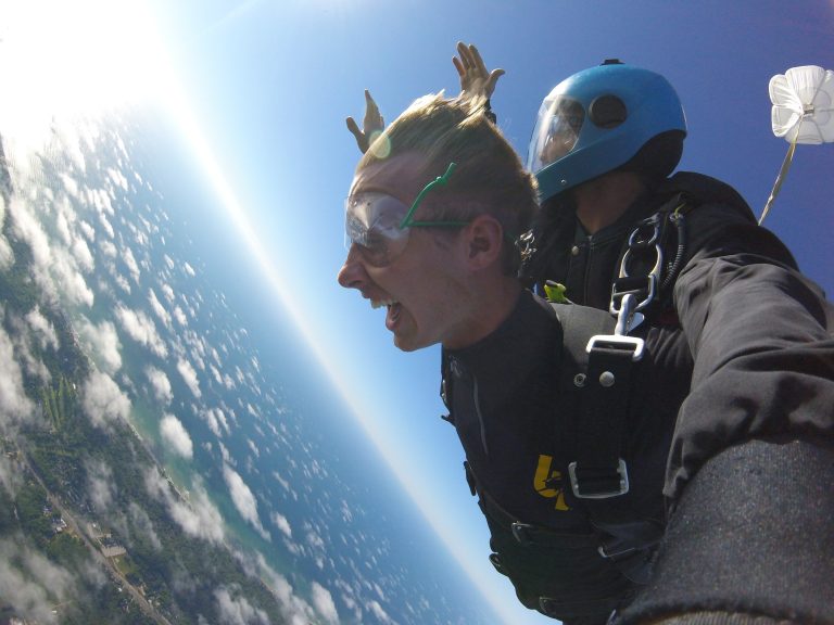 Read more about the article Demolishing Comfort Zones: The Skydiving Surprise (Part 2)
