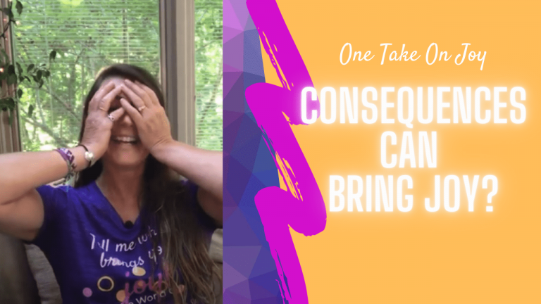 Read more about the article [VIDEO] How Consequences Can Actually Bring Joy